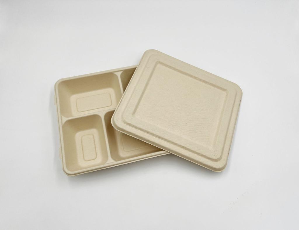 4 Compartment Food Tray