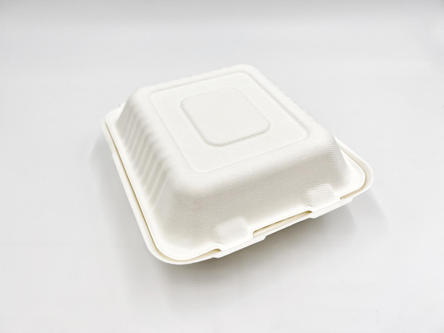 8 Inch 3 Compartment To-go Box - 200/case