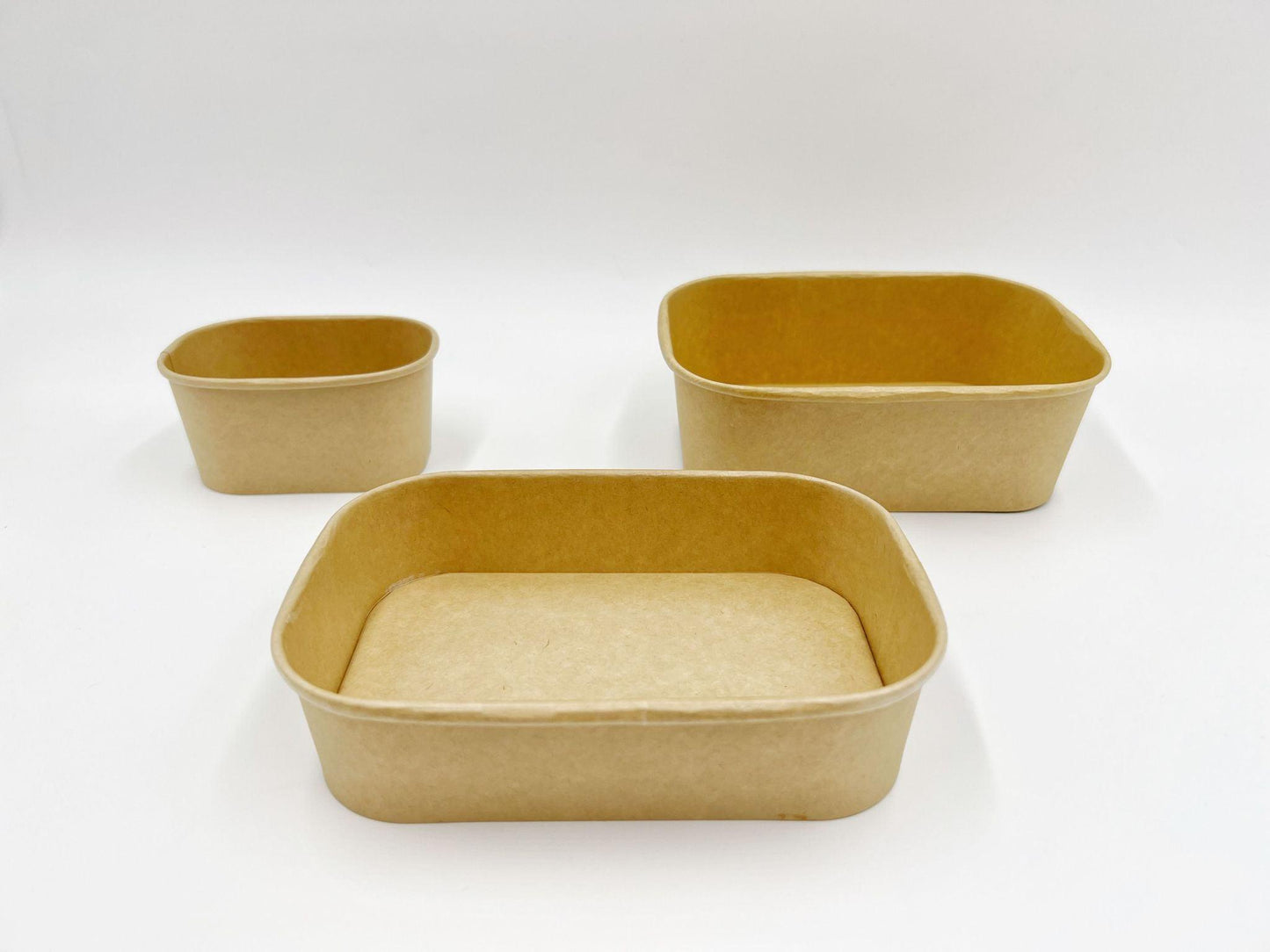 Rectangular paper containers