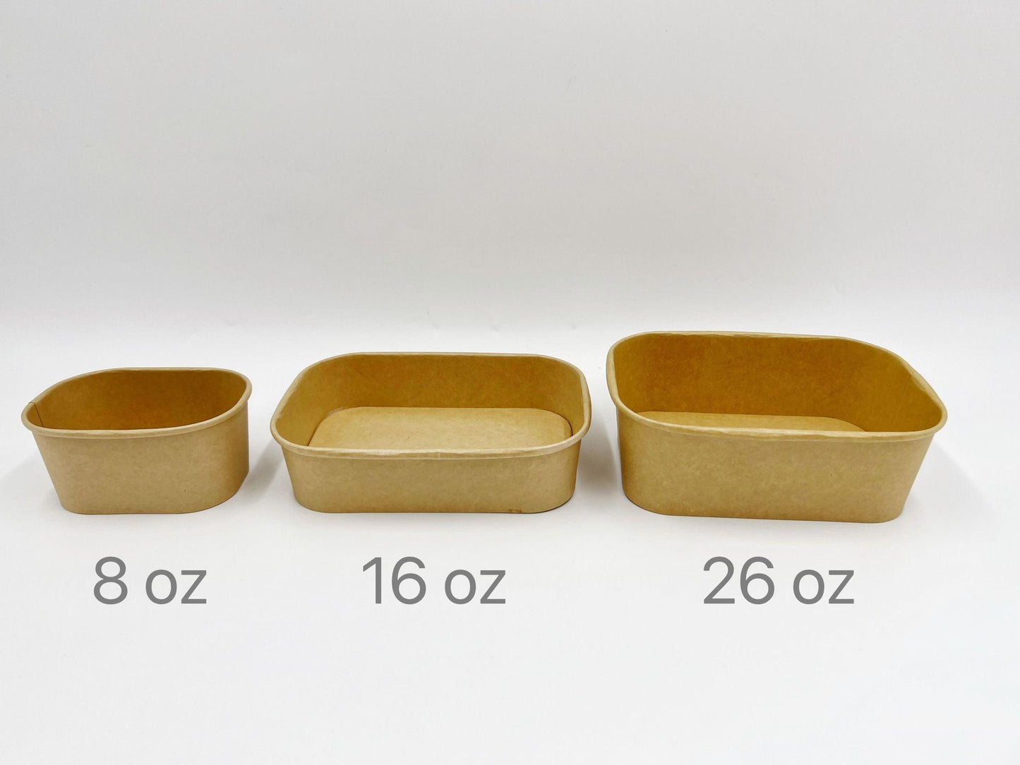 Rectangular paper containers