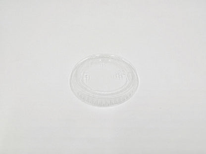 2 oz PLA Compostable Portion Cup Lid - 2000/case