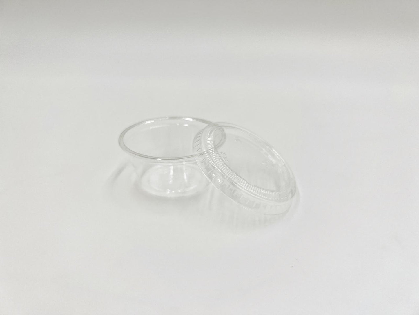 2 oz PLA Compostable Portion Cup Lid - 2000/case