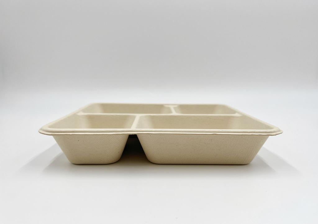 4 Compartment Food Tray