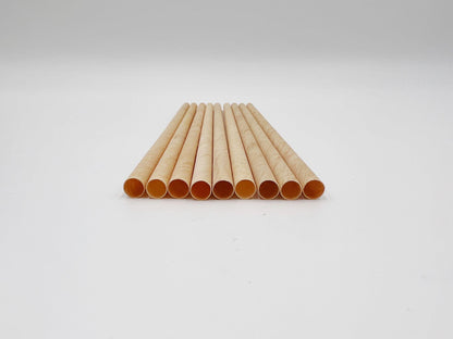 Wooden Straws (dull tip)